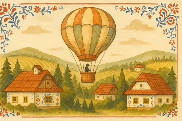 Počátky balonového létání na Chodsku