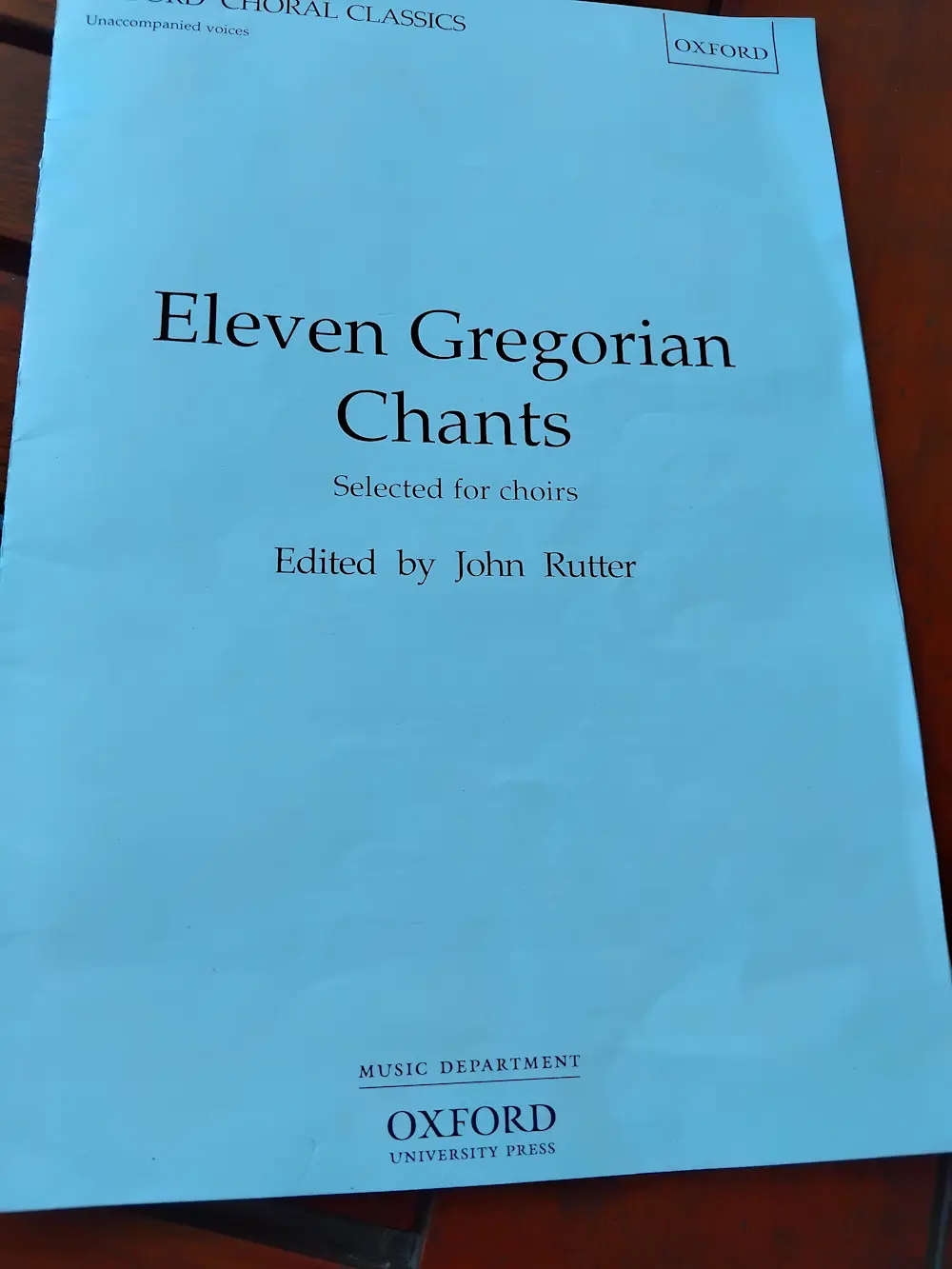 Náboženské písně: gregoriánské chorály