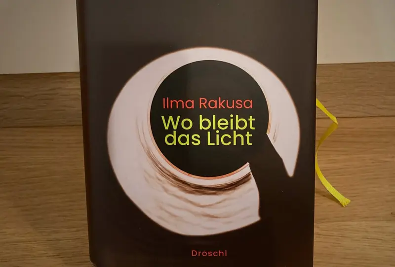 Kniha Ilma Rakusa Wo bleibt das Licht (Kam zmizelo světlo?).